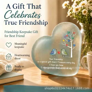 跨境新款Friendship Keepsake Gift for Best Friend友谊纪念玻璃