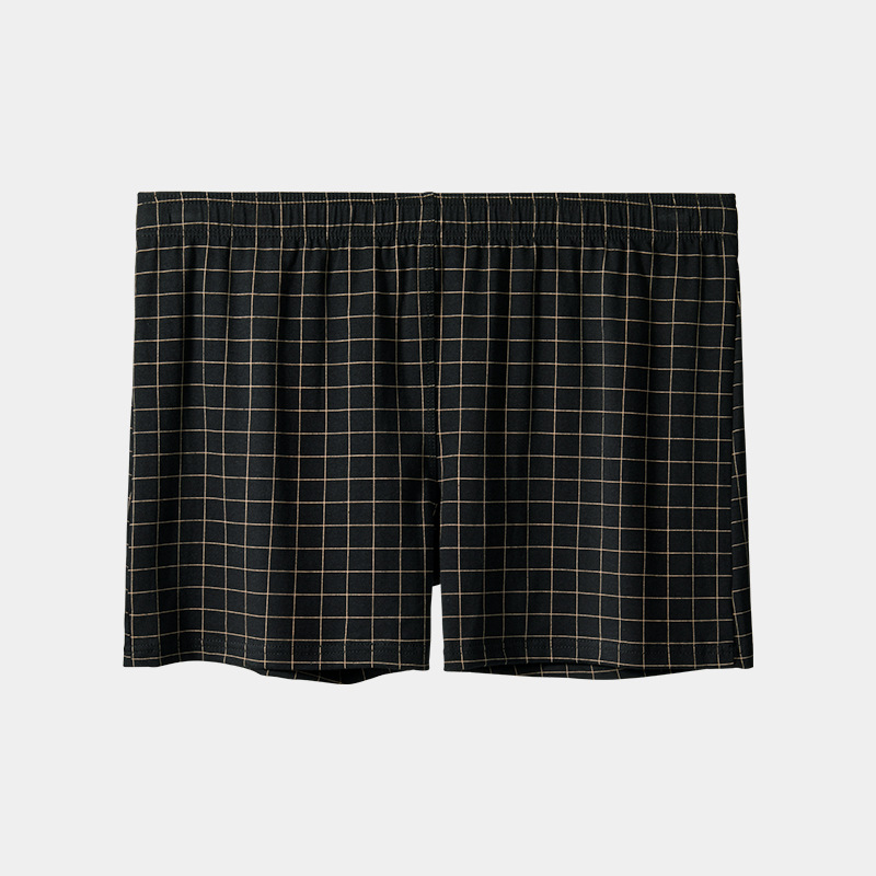 Pantalones de algodón para hombres, pantalones interiores grandes cómodos y transpirables, pantalones interiores caseros de algodón para hombres, sueltos.
