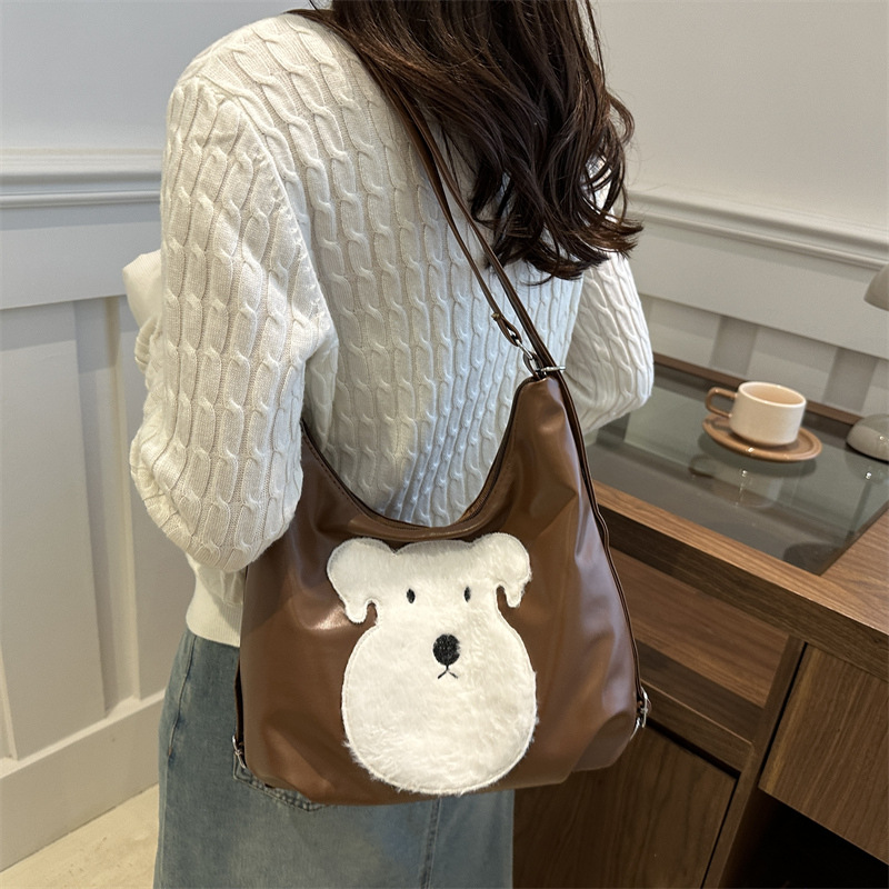 Bagos lindos para perros, bolsas para mujeres 2024, nueva moda, mochila de estilo académico coreano, mochila de hombro de gran capacidad
