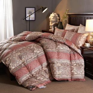 Japanese duvet imported from Hungary 95 excellent + white goose down thickened winter quilt five-star hotel spring and autumn quilt