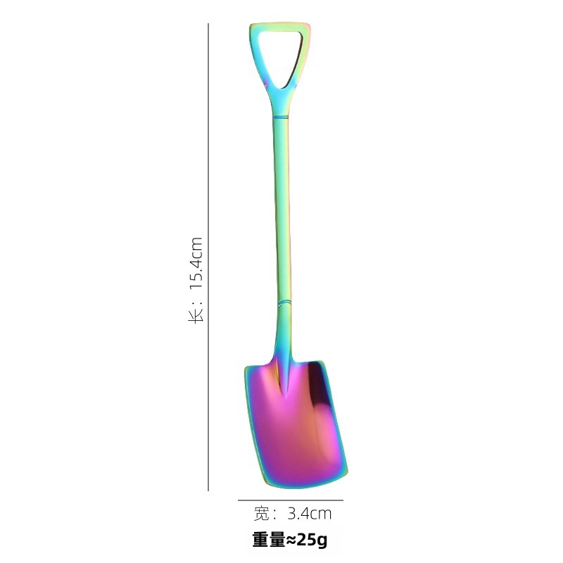 사각숟가락 15cm 심포니