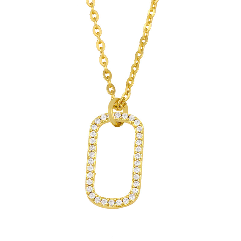 heart-shaped lightning pendant necklace