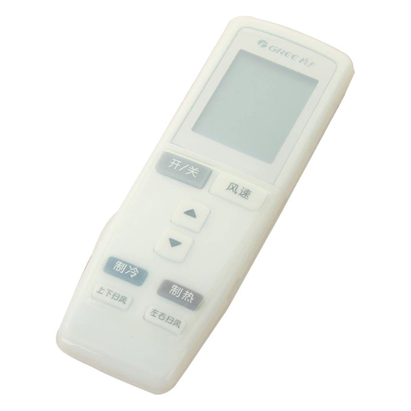 Силиконовая крышка пульта дистанционного управления для бытового кондиционера, моющаяся Пыленепроницаемая Водонепроницаемая Защитная крышка пульта дистанционного управления