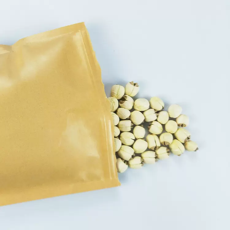 广昌精选白莲手工去皮带芯白莲子干货莲子500克袋装煮粥用厂家
