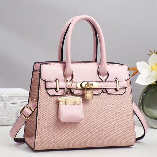 Elegant and stylish women's bags, pure color commuting crossbody bag, fashionable women's crossbody and hand-held bags.
