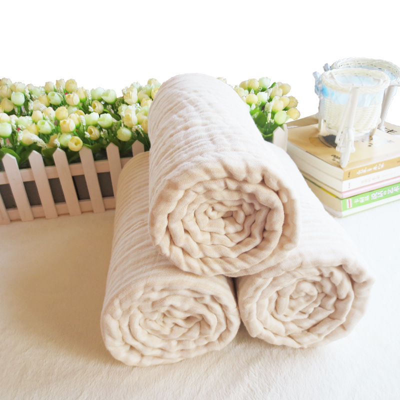 Baby Swaddle Blanket, Newborn Bath Towel, Six-Layer Gauze Wrap, Spring, Autumn, and Summer Swaddle, Pure Cotton Anti-Startle Blanket for Infants