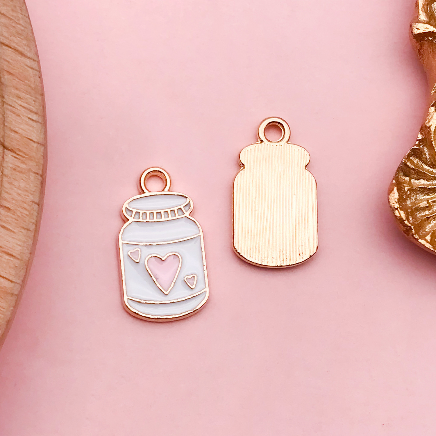 Colgante de vaca corona y nubes, accesorios DIY para llaveros y joyería