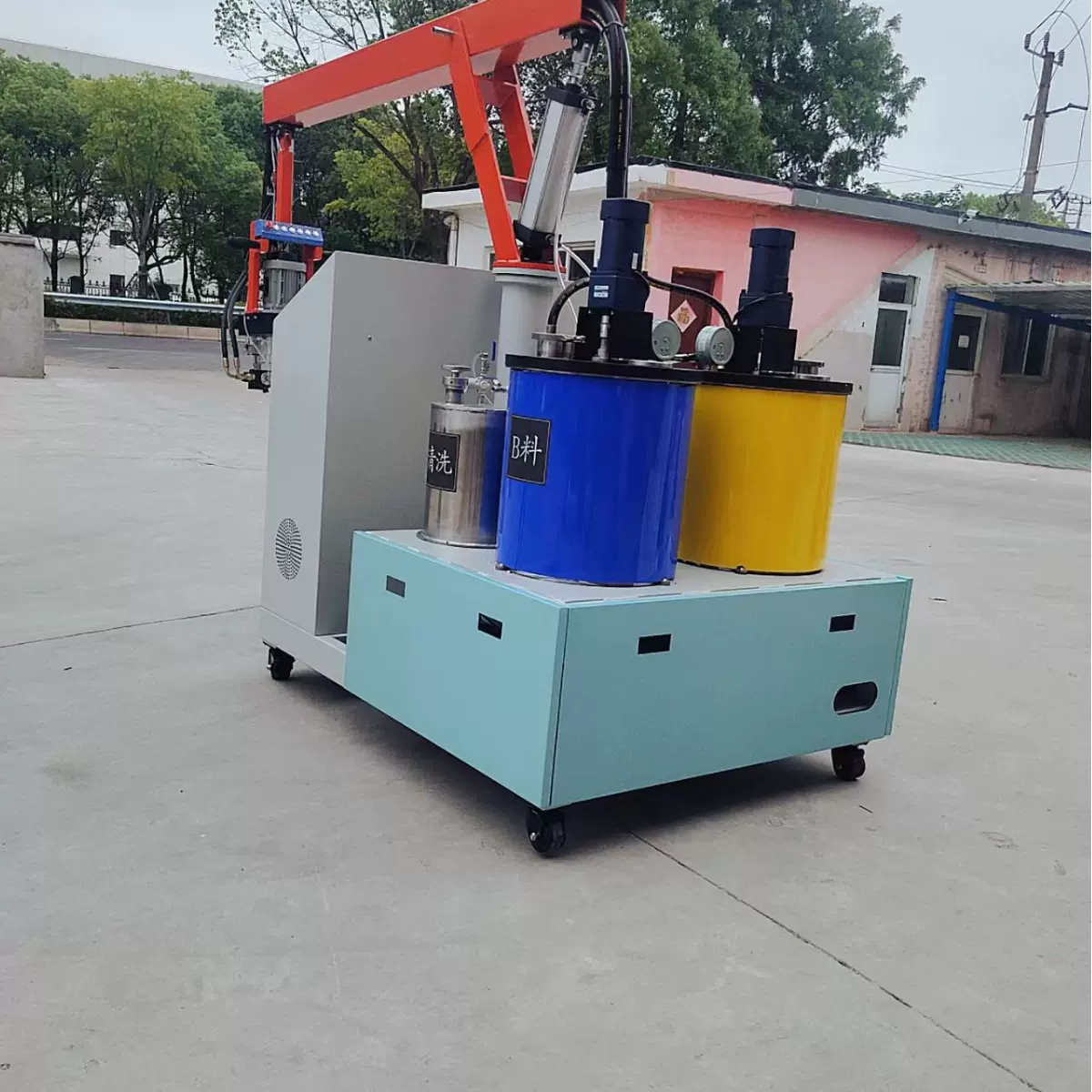 厂家供应低压灌注机GG-Y20低压灌注发泡机硅胶模具低压灌注机器