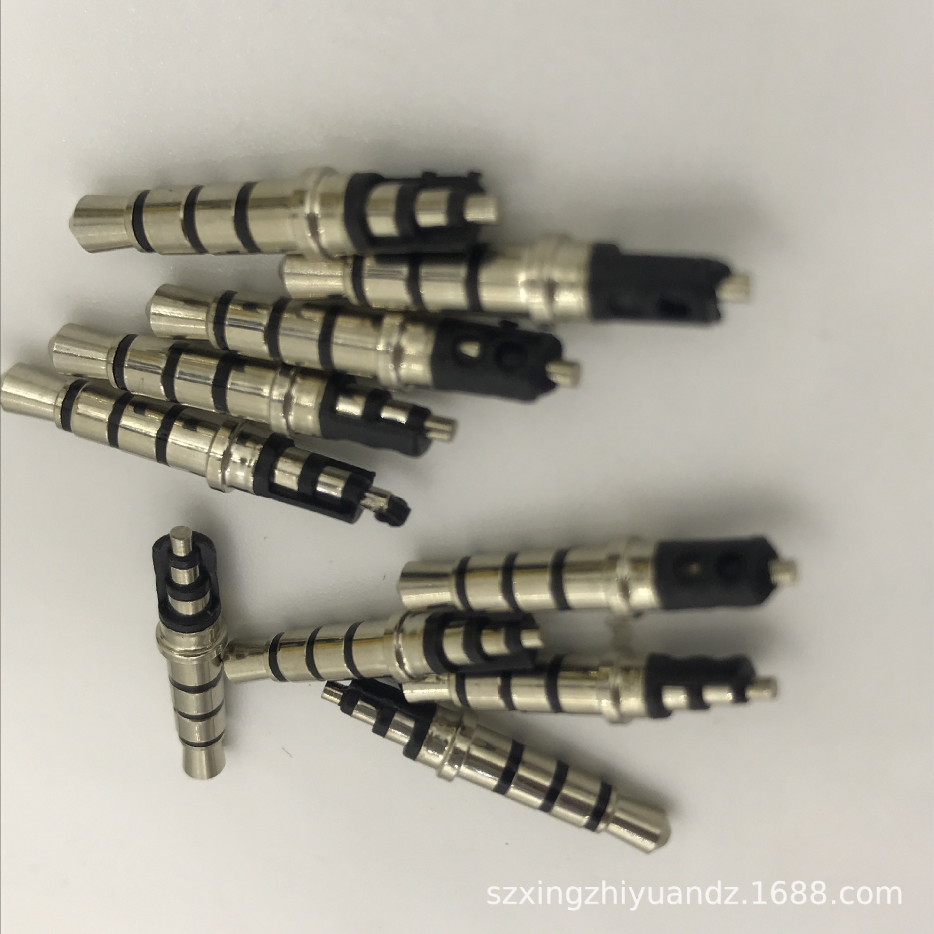 电脑镀镍插头三极视频监控耳机音乐蓝牙3.5四级4.5盘耳机插头