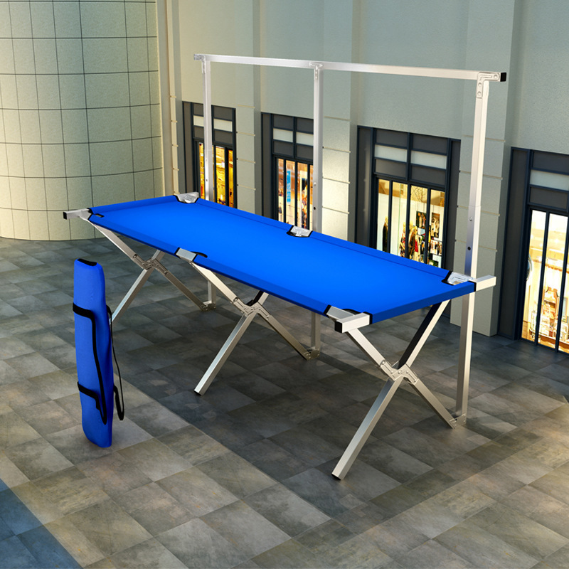 地摊架子摆货架夜市移动摊位地推服装货架便携折叠摆摊小桌子