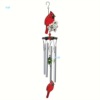 1pc Cardinal Wind Chimes Hanging Red Bird Metal Wind Chimes|ru