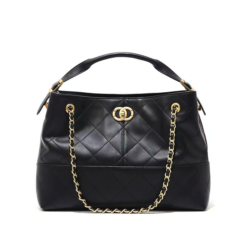 高奢加强版工厂直批2025diy小香风爆款时尚菱格链条包女手提包高