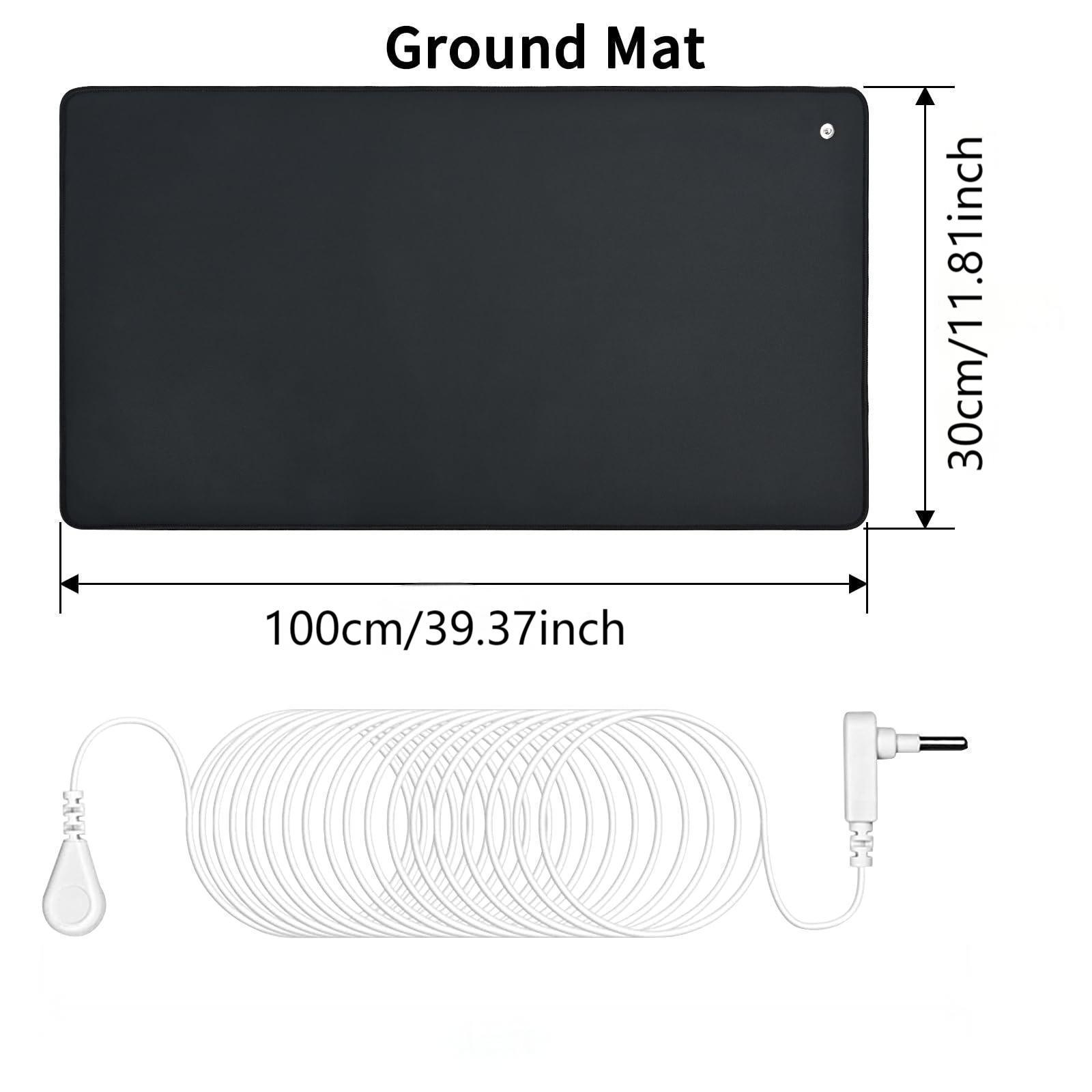 亚马逊防静电接地垫Grounding Mat导电皮革橡胶底接地线接地气垫-阿里巴巴