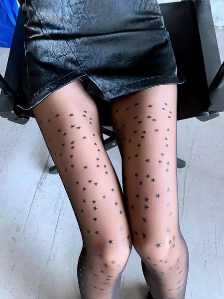 Printed stars all over the sky