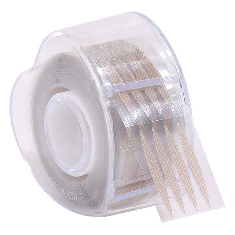 Doble párpado pegatinas rollo Oliva maquillaje artista especial pinzas caja de almacenamiento Media Luna invisible natural sin fisuras ojo belleza