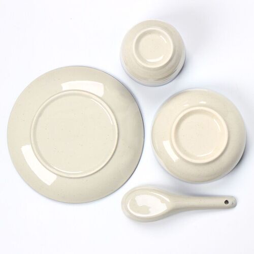 Four-piece special brush and sweep tableware table set Chinese style hotel restaurant restaurant cups, bowls, plates and spoons series tableware tableware