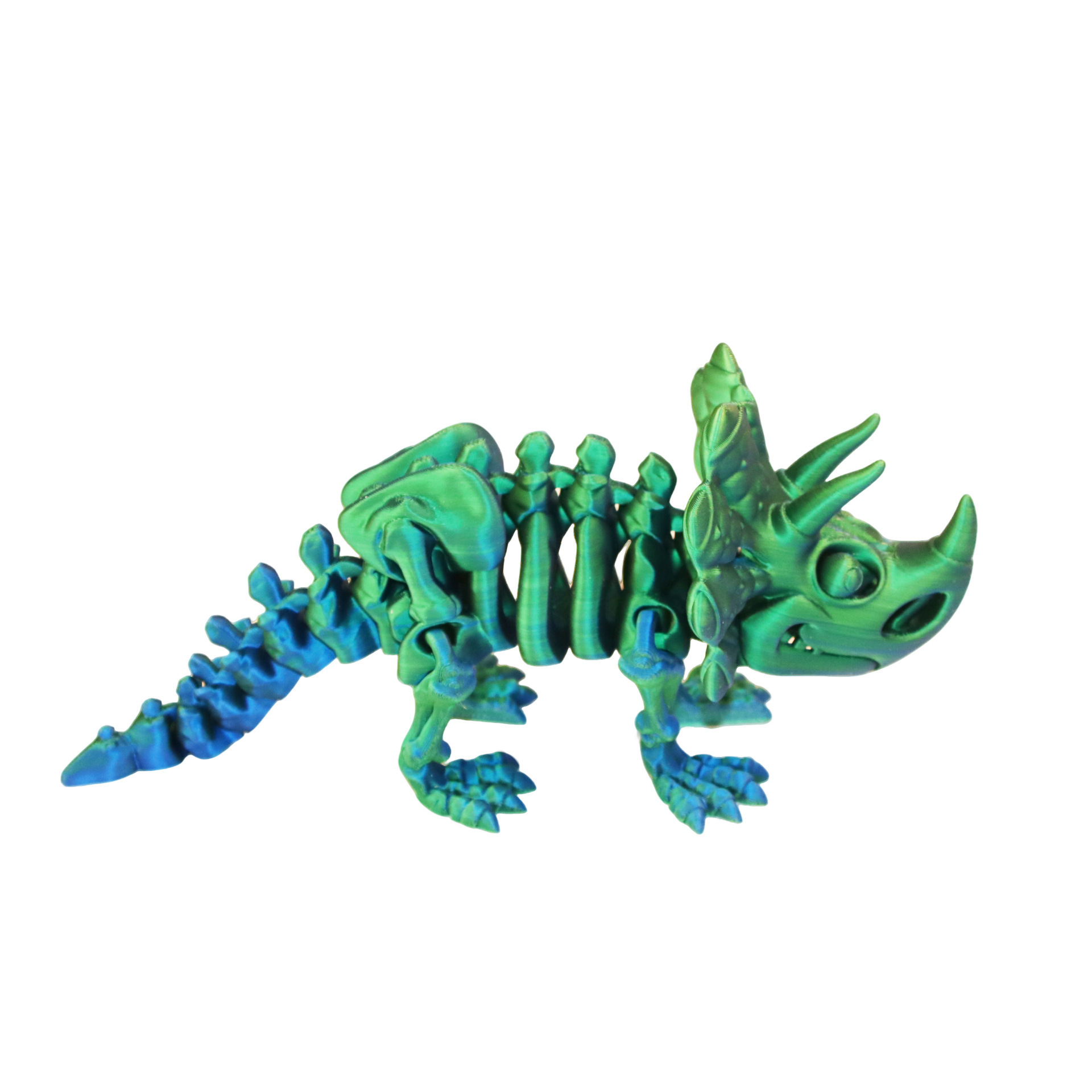 트리케라톱스-블루그린 [11cm]