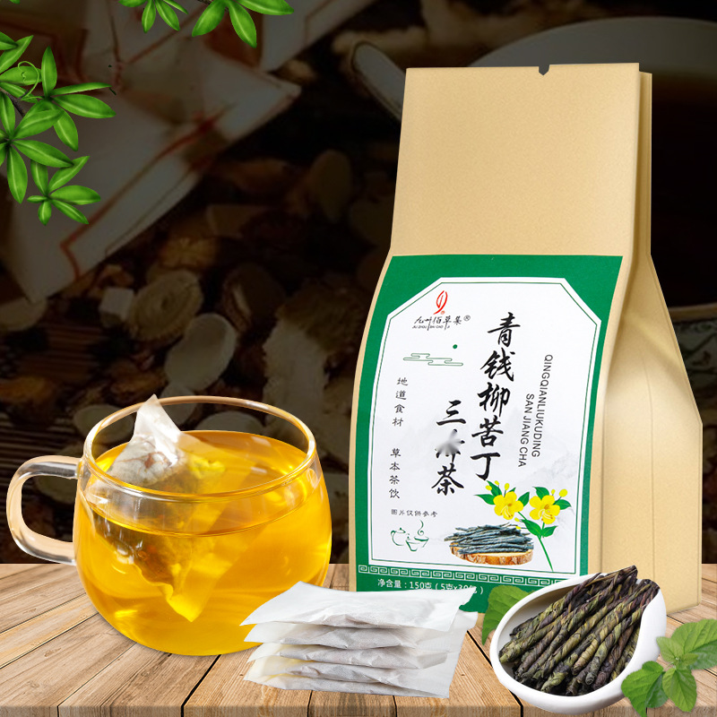 青钱柳苦丁三绛茶桑叶茶牛蒡茶葛根栀子袋花草茶厂家直销