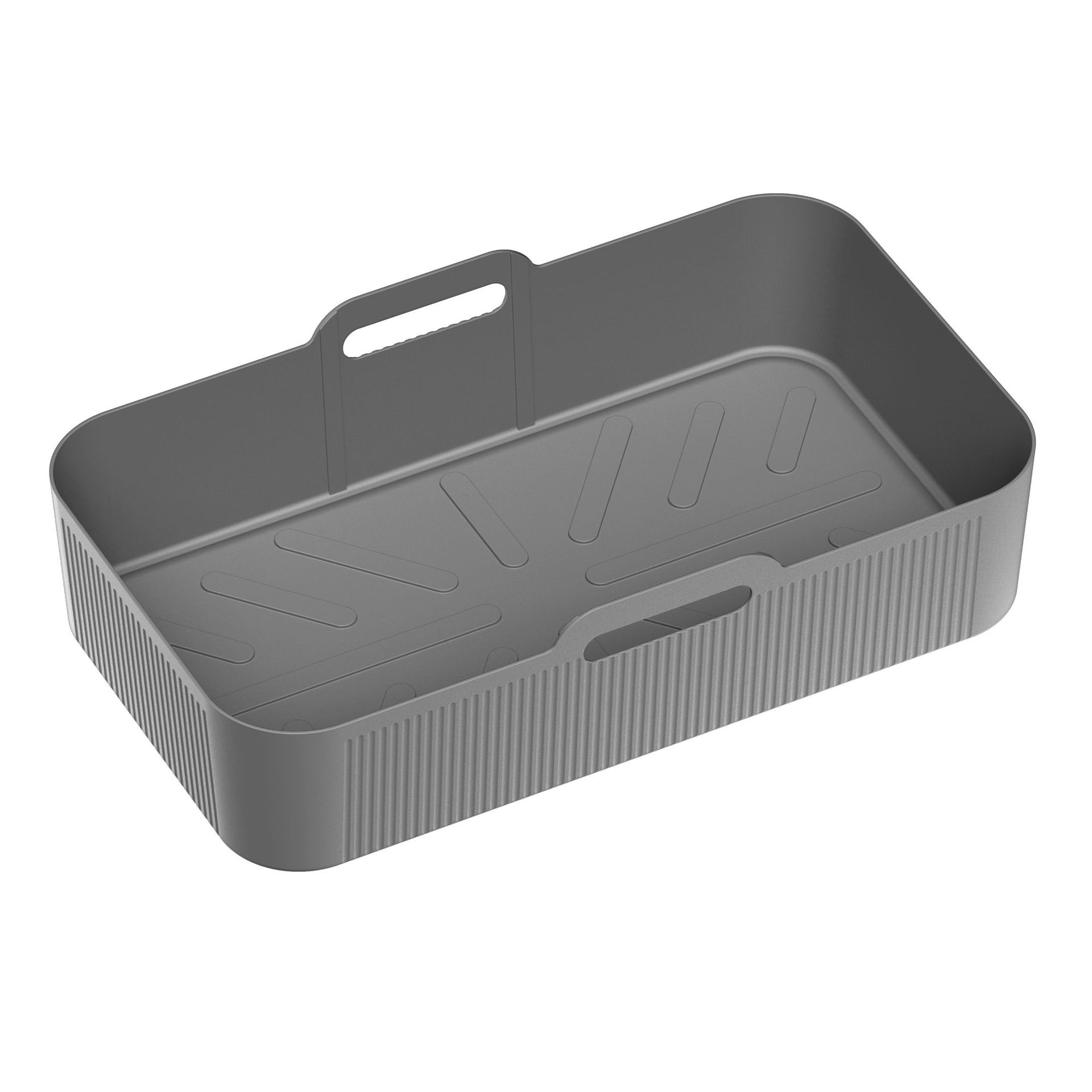 Grenzüberschreitende Luftfritteuse-Kochschale Airfryersiliconepo Luftfritteuse-Silikonschale Silikon-Friteuse-Unterlage