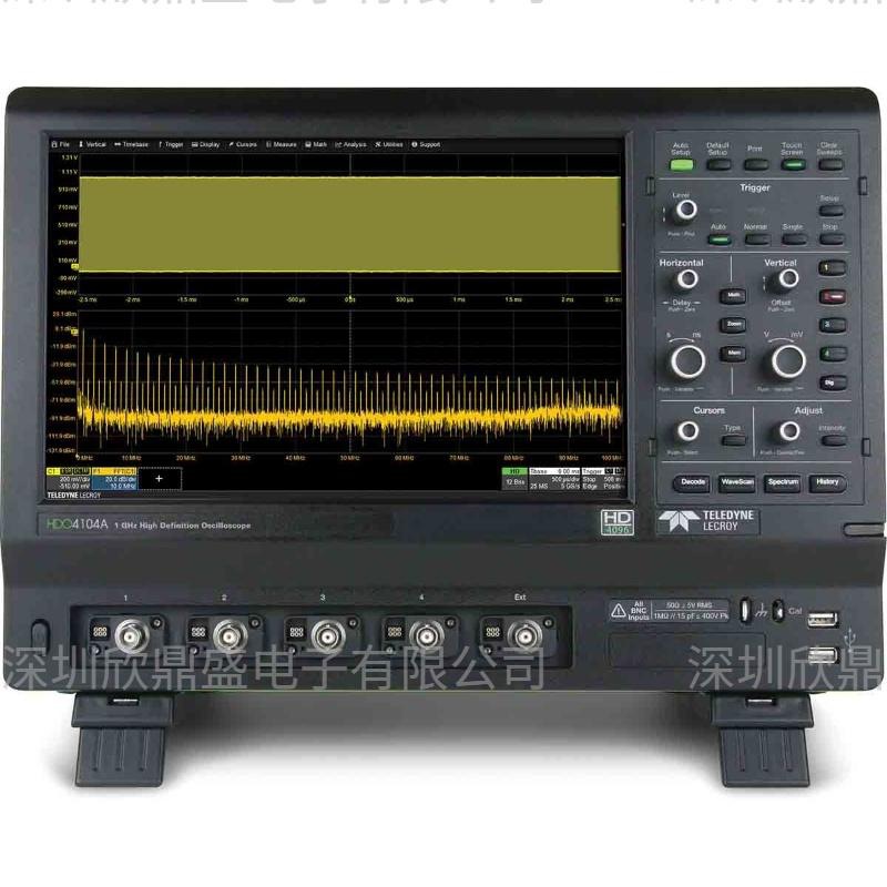 Teledyne LeCroy HDO4104A 1GHz 4通道高分辨率数字示波器