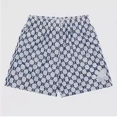 Trendy American-Style Casual Fitness Shorts for Muscular Men, Sports Quarter-Length Shorts with Mesh for Breathability, Exclusively for Cross-Border Sales in Europe and America