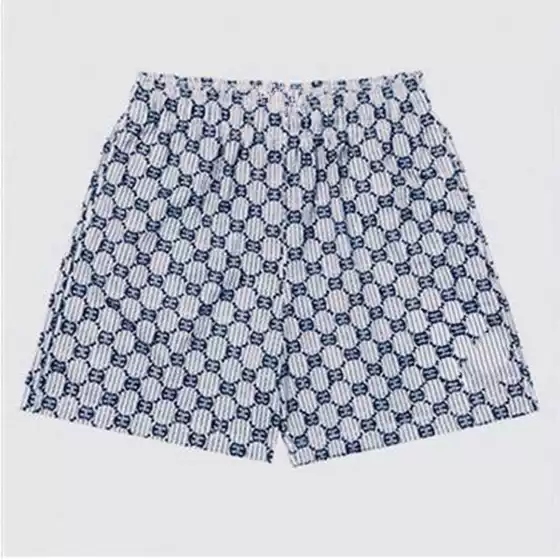 Trendy American-Style Casual Fitness Shorts for Muscular Men, Sports Quarter-Length Shorts with Mesh for Breathability, Exclusively for Cross-Border Sales in Europe and America