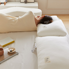 New Adult Pillow Core 100% Cotton 60/Thread Count 3D 48*74 Featherdown Pillow Yizheng Fiber Pillow Single Soft Pillow