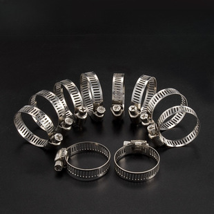 20-50 Pieces of Cross American-Style Hose Clamps, Hose Tightening Clamps, Hose Clips, Pipe Clamps, Fixing Buckles