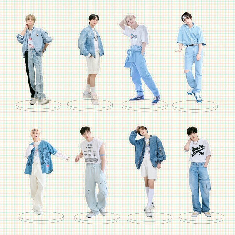 Han Tuan Star Stray kids Style Surrounding Fang Can Li Longfu Huang Xuanchen Acrylic Brand 136