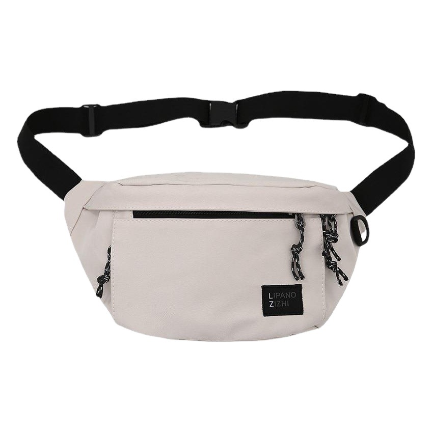 Bolso cruzado de estilo japonés para hombre, bolso de hombro unisex sencillo, bolso informal versátil versión coreana, bolso de pecho de marca japonesa de moda.