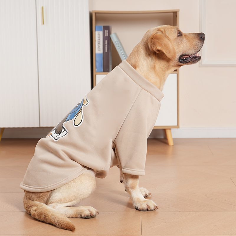 中大型犬犬服金毛ラブラドールハス奇辺牧アラスカとベルベットの秋冬服|undefined