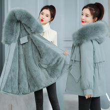 2022冬季新款羽绒棉服女韩版宽松棉衣短款加绒派克服棉袄外套