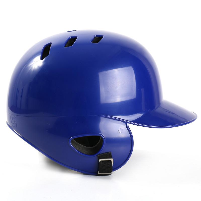 Baseball helmet, impact helmet, double-ear baseball helmet with mask and protective cover, three-color model