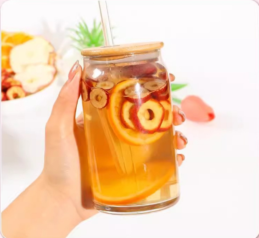 Apple Hawthorn Poria Orange Herbal Tea 120g 10 Cold Brew Fruit Tea Bags in use