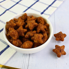 Thai Import Crayon Shinchan Corn Star Chocolate Flavor Corn Crispy Crocodile Mountain Mr. Biscuit Joint Small Snack 