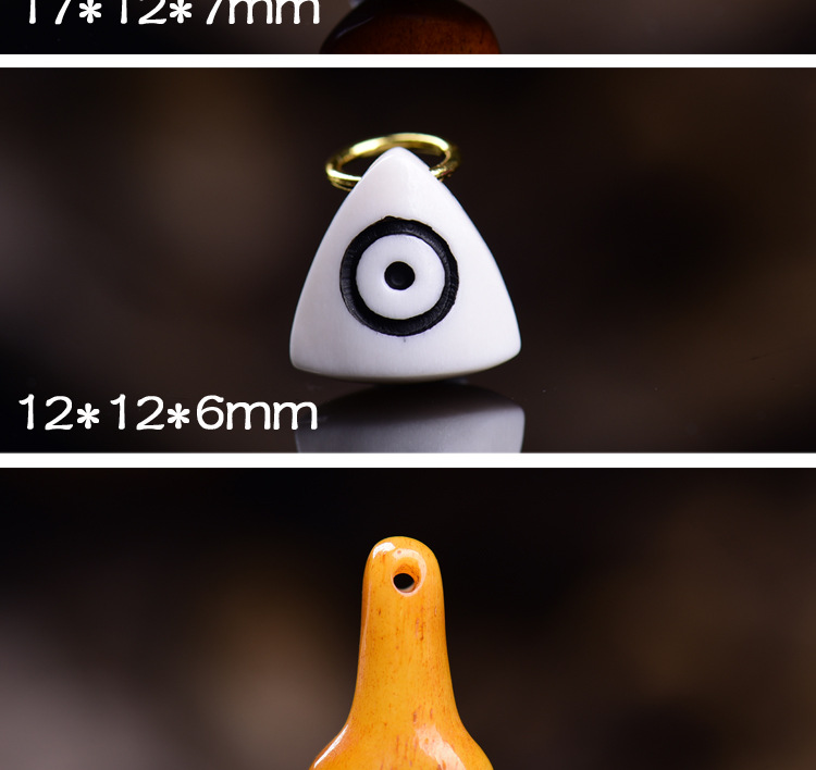 Xizang-Style Carved Bone Beads for Crafts, Buddhist Prayer Beads, Handmade DIY Semi-Finished Small Pendants, Clips, Spacer Beads, and Accessories
