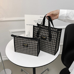 新款高顏值化妝包 大容量ins風洗漱包 隨身便攜收納包通勤手提包