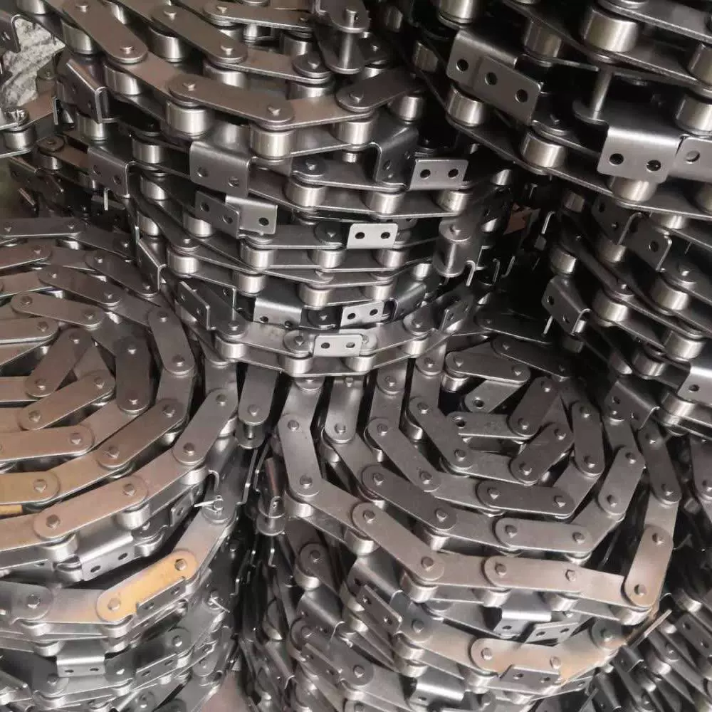 工厂直供/P100加长销导轮/非标喷涂链（非标链条）可定 制