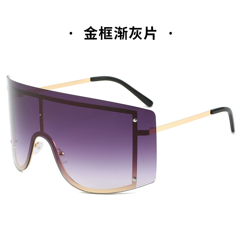 Glasses solar-powered, comfortable handheld trend lens, simple and elegant design