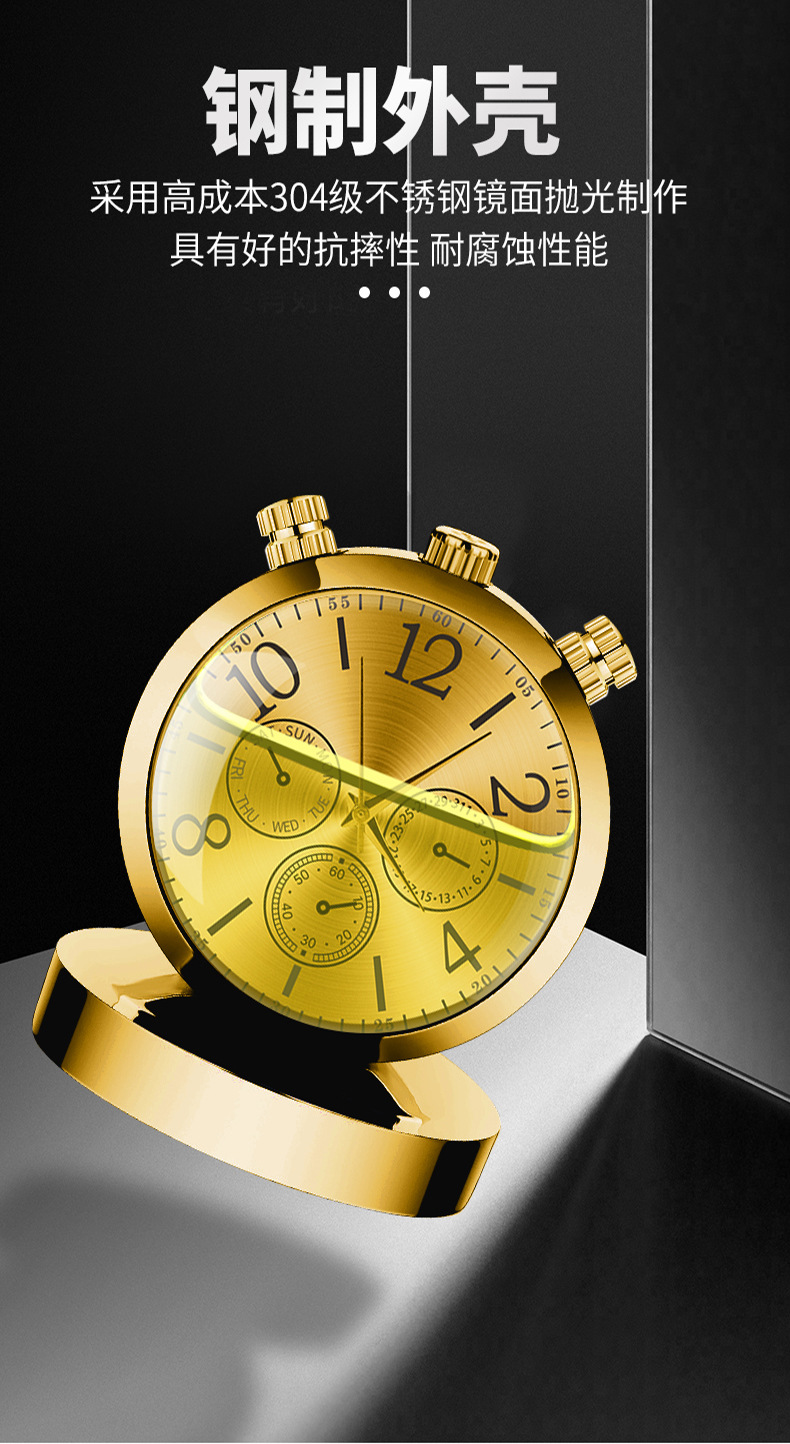 Car aromatherapy car perfume car lasting fragrance light fragrance car high-end clock gold watch ornaments seat type aromatherapy