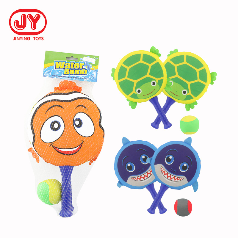 Agua de los niños del verano jugando animal esponja raqueta playa piscina lanzando buceo nuevo juguete exótico fábrica al por mayor