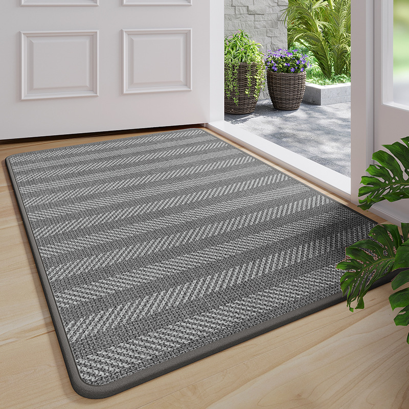 Alfombrilla de puerta transfronteriza Alfombrilla de pie resistente a la suciedad en la puerta Alfombrilla de pie personalizable fuera de la puerta Alfombrilla de puerta de entrada Alfombrilla de entrada Alfombrilla de pie