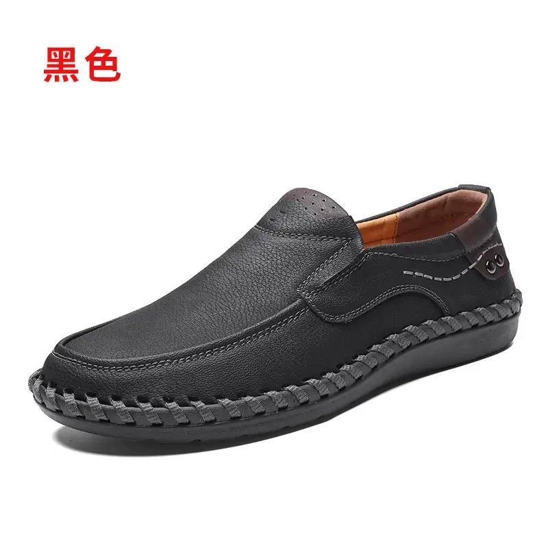 Трансграничная мужская обувь, повседневная кожаная обувь, дышащая обувь больших размеров, модная обувь, повседневная обувь, Мужская Внешняя торговля