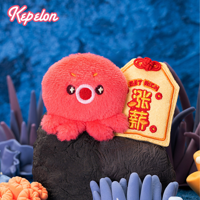 本物のオーシャンウィッシュブラインドバッグペンギンイルカシロクママーメイドぬいぐるみペンダント磁気冷蔵庫マグネット装飾品ペンダント|undefined