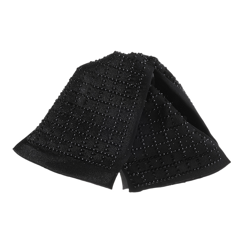 Negro Hepburn Thousand Bird Grid Clipper de agarre de alta calidad para mujeres cabeza trasera gran clipper de cabello de tiburón clipper de cabello tocado
