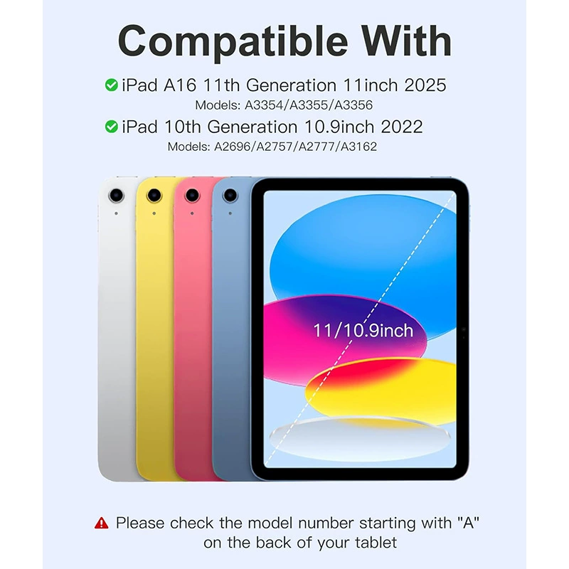 Одноразовый дропшиппинг клавиатура с подсветкой для iPad 11, кожанный чехол, защита корпуса iPad 11, набор мыши и клавиатуры