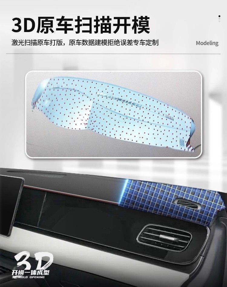 Suitable for 25 Models of Byd Seal 06Ev, Dashboard Sun Protection Mat, Sunshade Accessories, Modification and Decoration, New