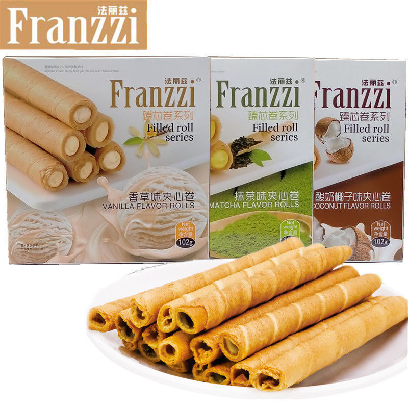 Fariz sandwich roll 102g boxed biscuits afternoon tea crisp snacks snack snack food wholesale