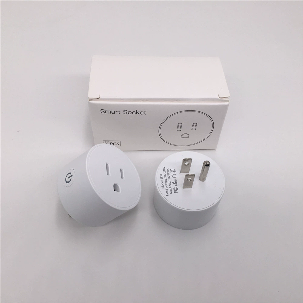 Graffiti WiFi American metering socket ZigBee smart plug mobile phone remote voice control time switch