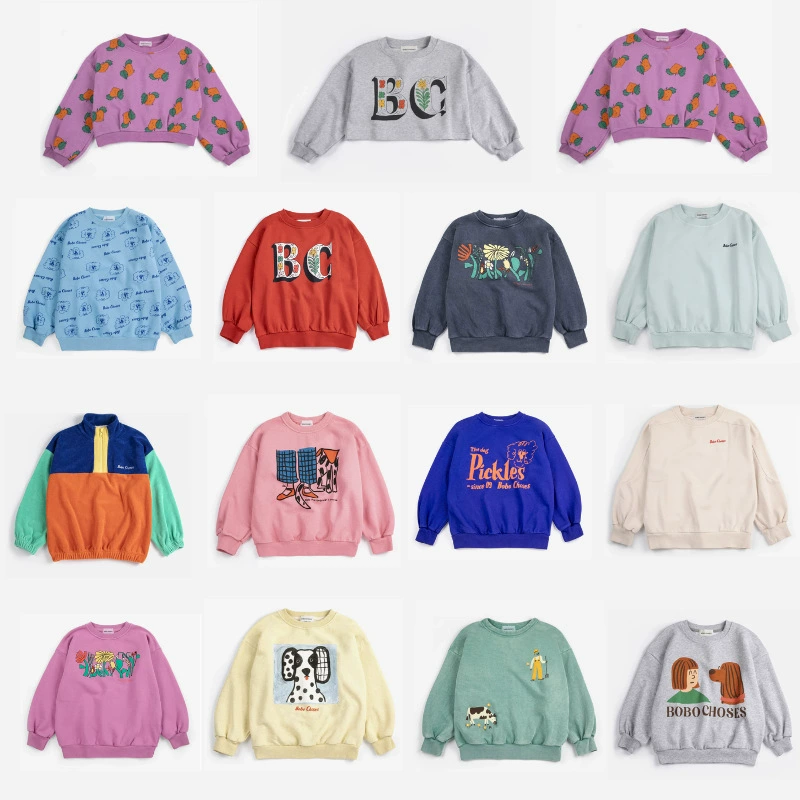 儿童卫衣 2026全新BC春夏印花卫衣（不抓绒）